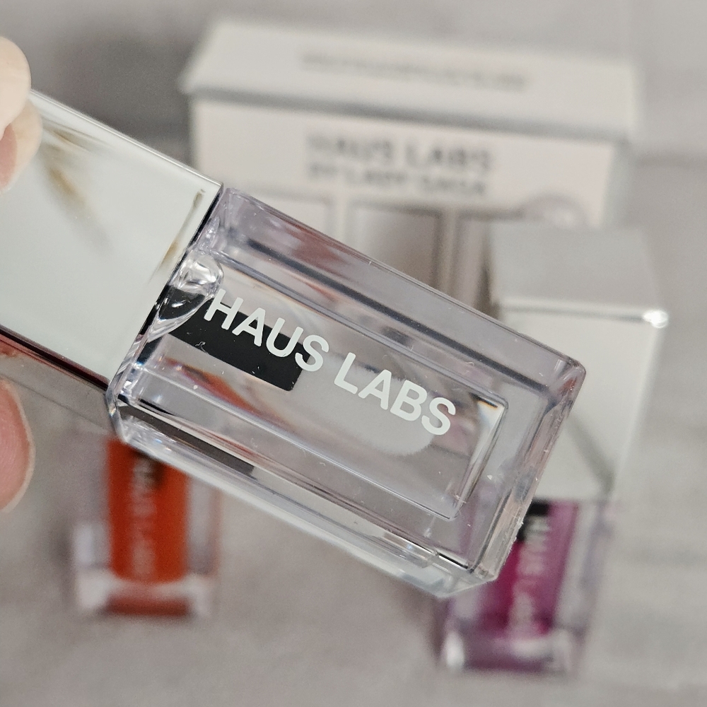 Haus Labs by Lady Gaga Mini PHD Hybrid Lip Oil Trio NEW - Picture 7 of 10